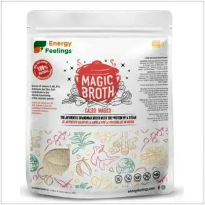 Magic broth caldo proteico sin gluten 500 g, Energy Feelings