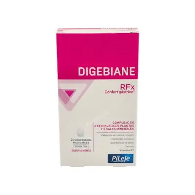 Digebiane rfx 20 comprimidos mastigáveis, Pileje