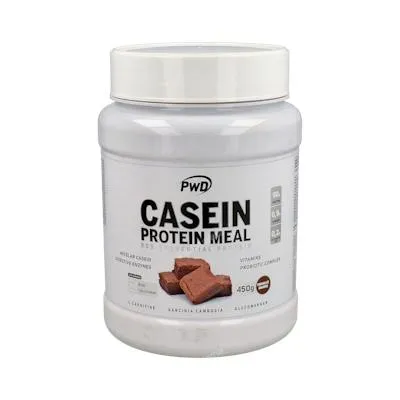Casein protein meal brownie 450 g, Pwd Nutrition