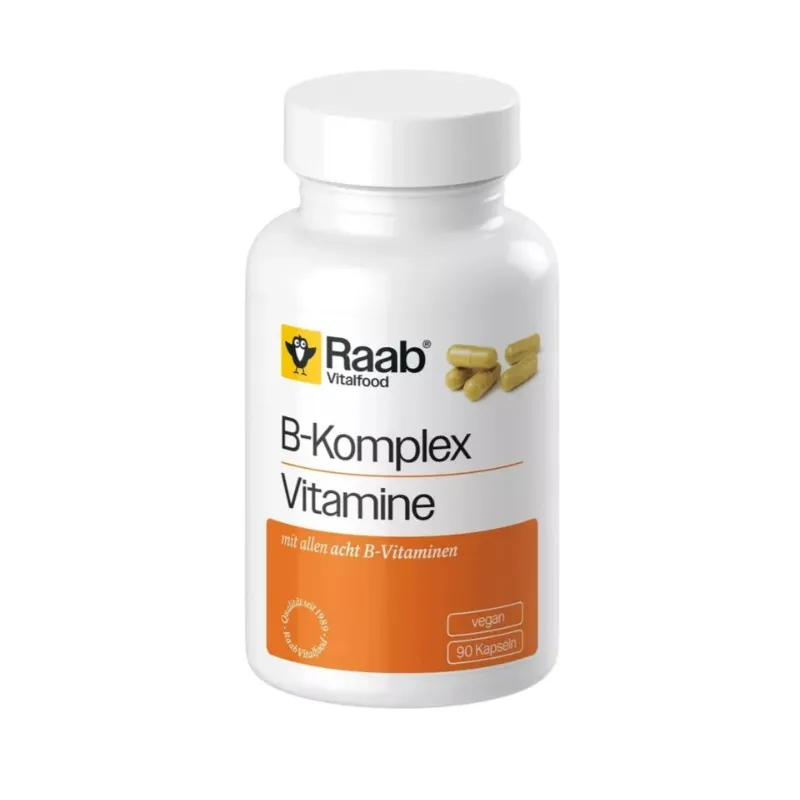 Vitamina b complex vitalfood 90 cápsulas, Raab