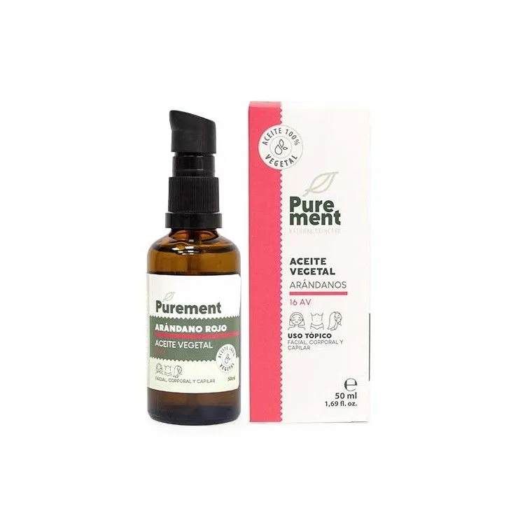 Aceite vegetal de Arándanos 50 ml, Purement