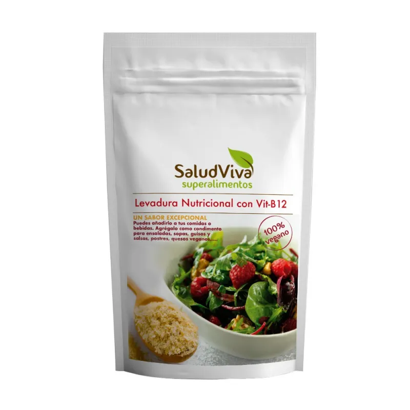 Levadura nutricional b12 s/g 250 g, Salud Viva