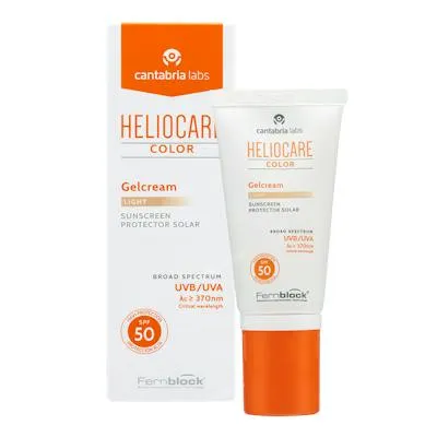 SPF50 Color Light Gel Cream 50 ml, Heliocare