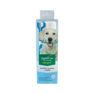 Dentican kit dental-cepillo +pasta vet, Stangest Vet