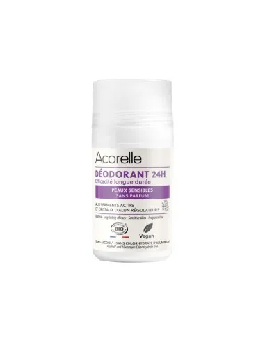Desodorante roll-on 24 piel sensible, Acorelle