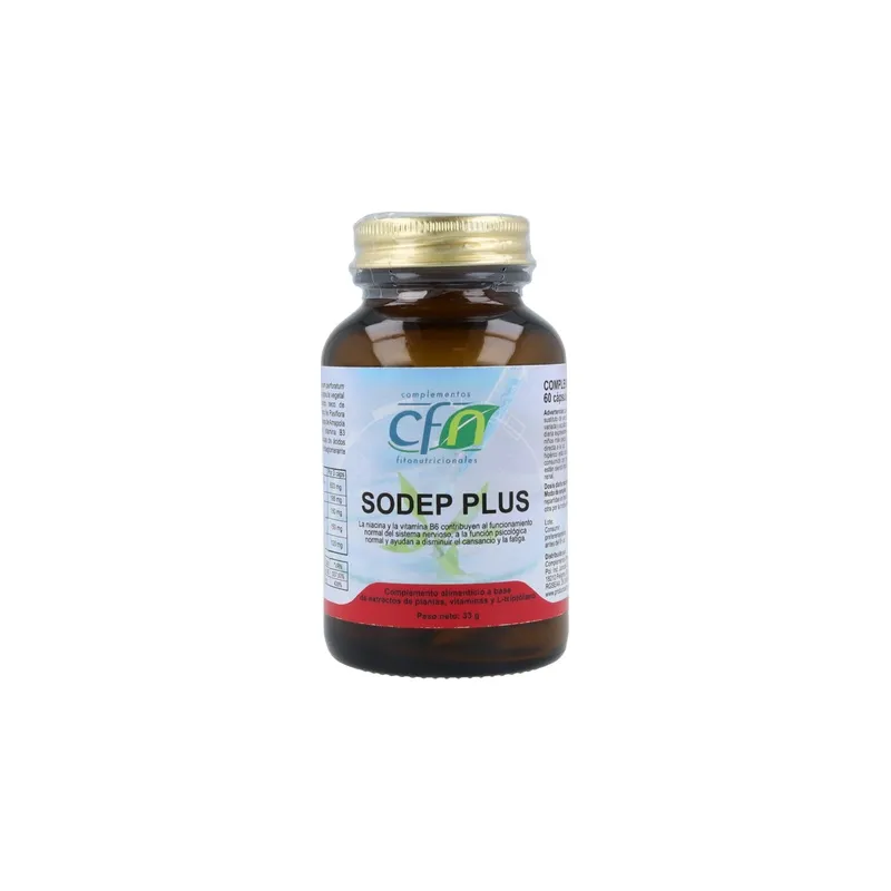 Sodep plus 60 cápsulas, Cfn