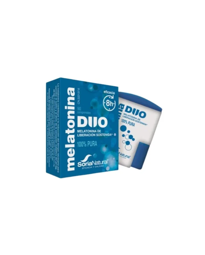 Melatonin duo 50 mg 90 tablets, Soria Natural