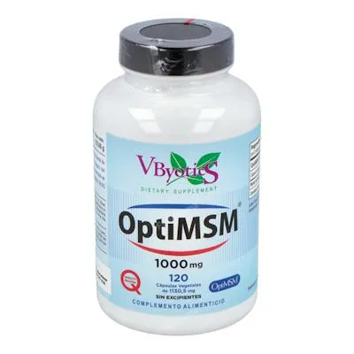 Opti-msm 1000 mg 120 comprimidos, Vbyotics