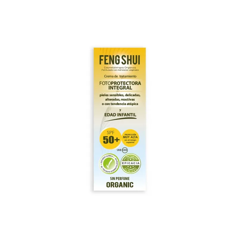 Crema de tratamiento fotoprotector SPF 50+100 ml, Feng Shui