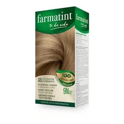 Gel 9N rubio miel 135 ml, Farmatint