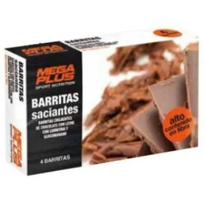 Barritas saciantes 4 uds., Mega Plus