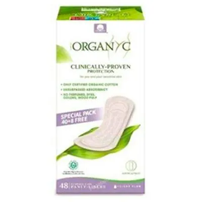 Salvaslip ultrafino 48 uds., Organyc