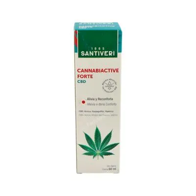 Cannabiactive forte crema 60 ml, Santiveri