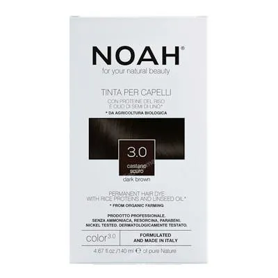 Tinte capilar castaño oscuro 3.0 140 ml, Noah