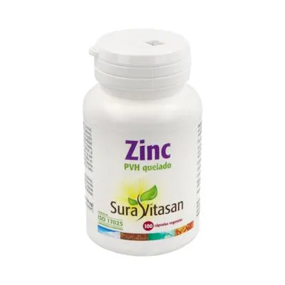 Zinc pvh quelado 25 mg 100 comprimidos, Sura Vitasan
