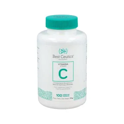 Vit C 1000 ml + zinc 100 cápsulas, Best Ceutics