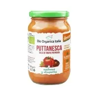 Puttanesca tomato sauce 350 ml, Bio Organica Italia
