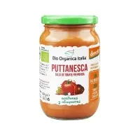 Salsa tomate puttanesca 350 ml, Bio Organica Italia