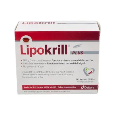 Lipokrill plus 60 cápsulas, Deiters