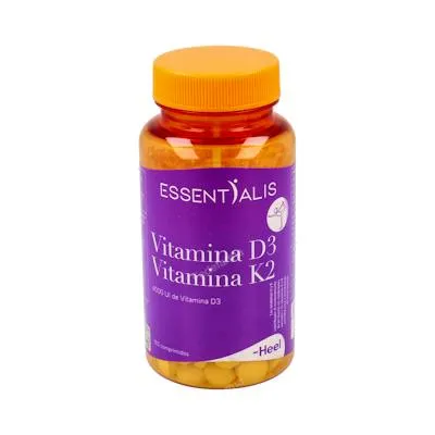 Essentialis vitamina D3 vitamina K2 180 comprimidos, Heel