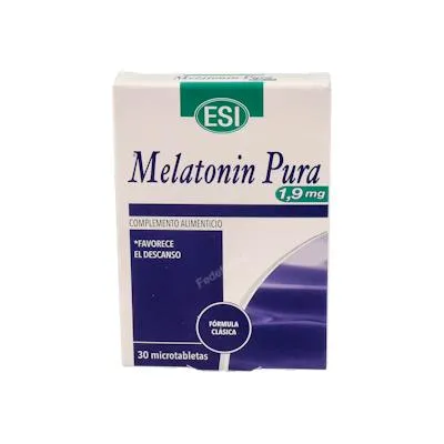 Melatonin pura 1,9 mg 30microtabletas, Trepatdiet-esi