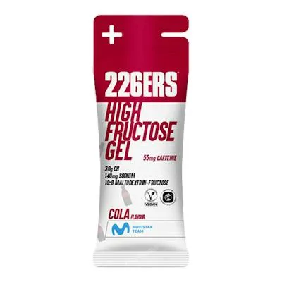 High fructose gel caffeine cola 55 mg 44 g, 226ers