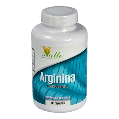 L-arginina 100 cápsulas, El Valle