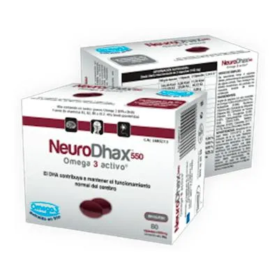 Neurodhax 550 mg 80 cápsulas, Epadhax