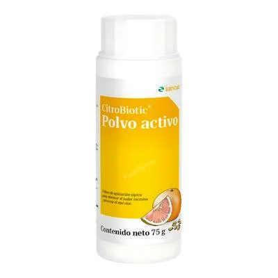Citridermal aktivpuder (pomelo) polvo ACT 100 g, Sanitas