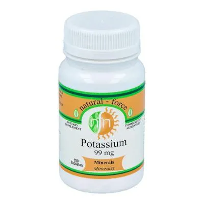 Potasio 99 mg 100 comprimidos, Nutri-force
