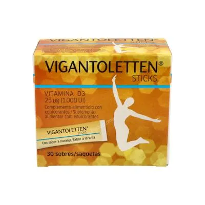 Vitamina D3 1000ui 30 sticks, Vigantoletten