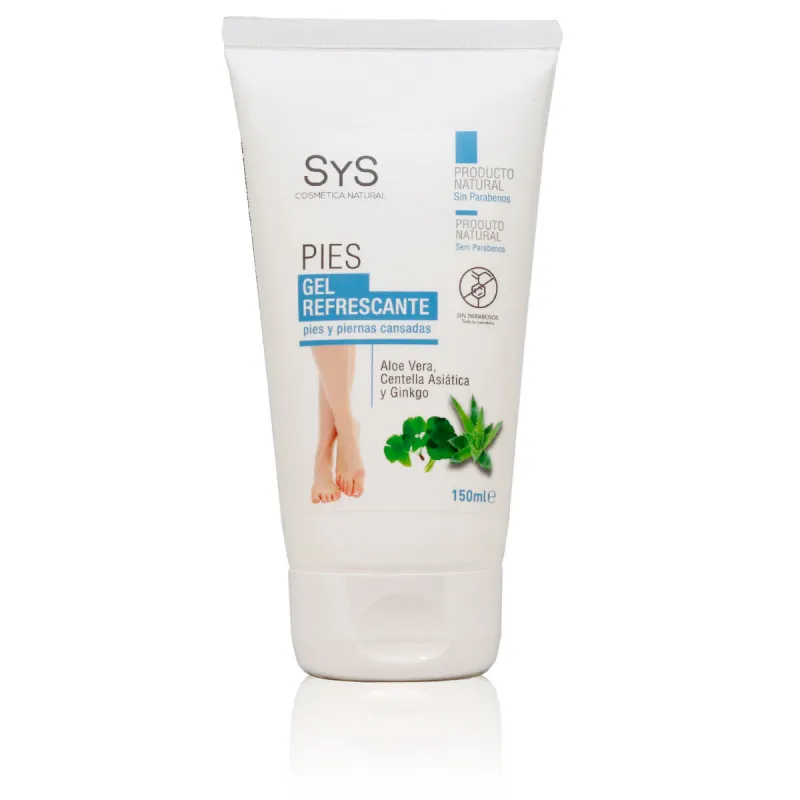 Gel refrescante para pés e pernas cansadas 150 ml, Sys