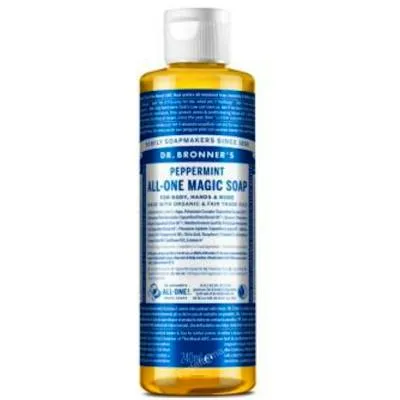 Jabón líquido menta 240 ml, Dr. Bronner´s