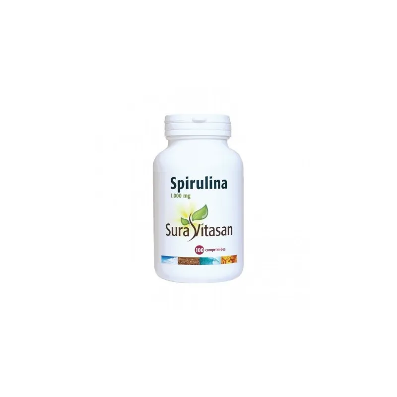 Spirulina 100 tabl 1000 mg sura, Sura Vitasan