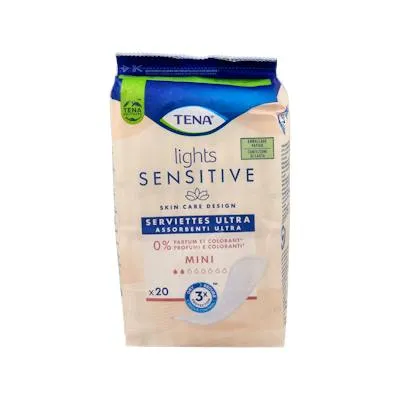 Absorbente incontinencia orina lights ultra pad mini 20 uds., Tena