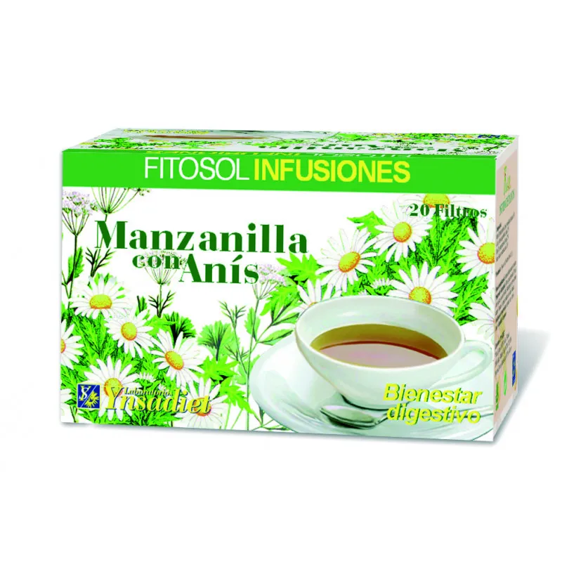 Chamomile with anise infusion 20 filters, Fitosol