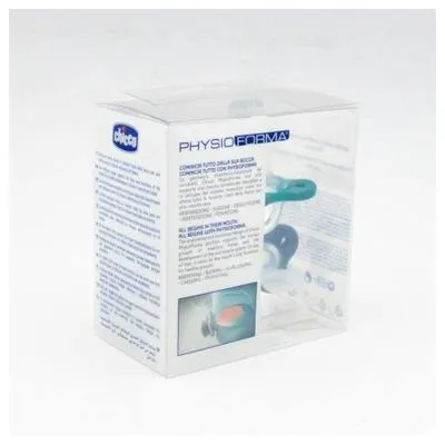 Chupete physio dual soft azul 16-36M 2 uds., Chicco