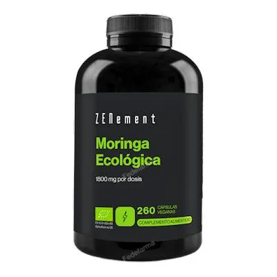 Moringa BIO 260 cápsulas, Zenement