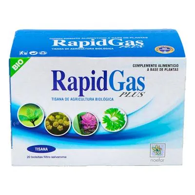 Rapidgas (carminagas) tisana BIO 20 sobres, Noefar