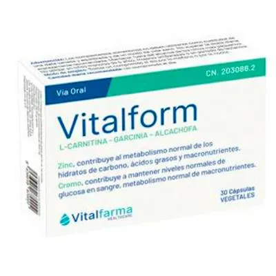 Vitalform 30 cápsulas, Vitalfarma