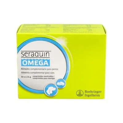 Seraquin omega vet 60 comprimidos, Boehringer Vet