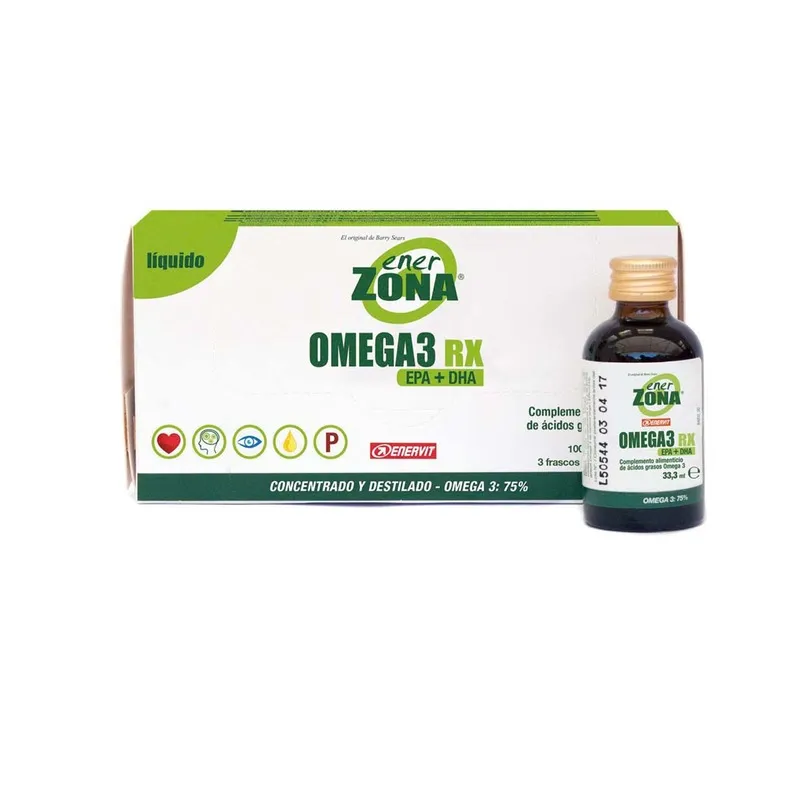 Omega 3 rx liq 3 x 33 ml, Enerzona