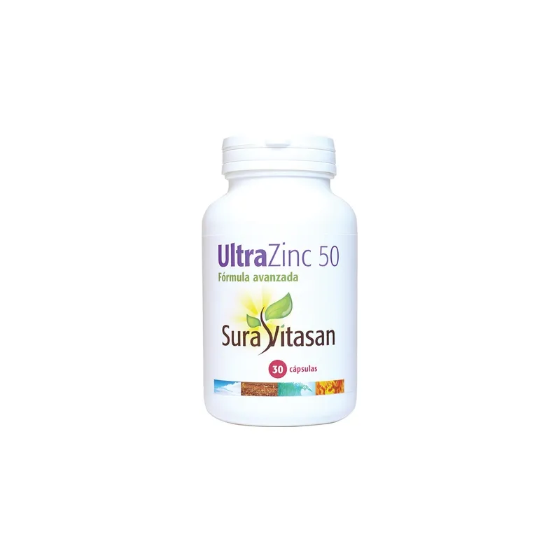 Ultra zinc 25 mg sura vi 30 cápsulas, Sura Vitasan