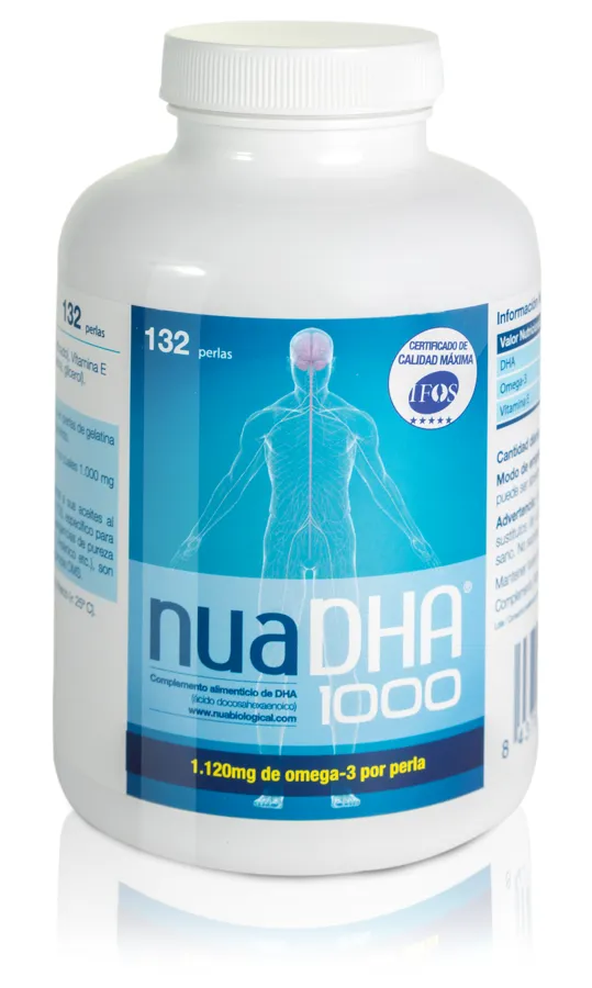 NuaDHA® 1000 mg 132 perles, Nua Biological