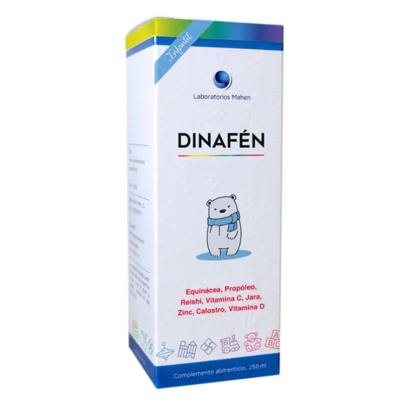 Dinafen infantil defensas 250 ml, Mahen