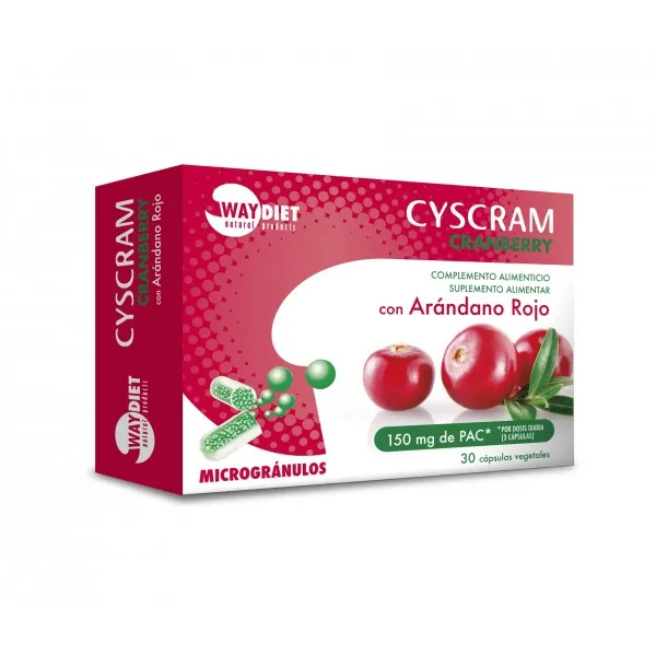 Cyscram 30 cápsulas, Waydiet