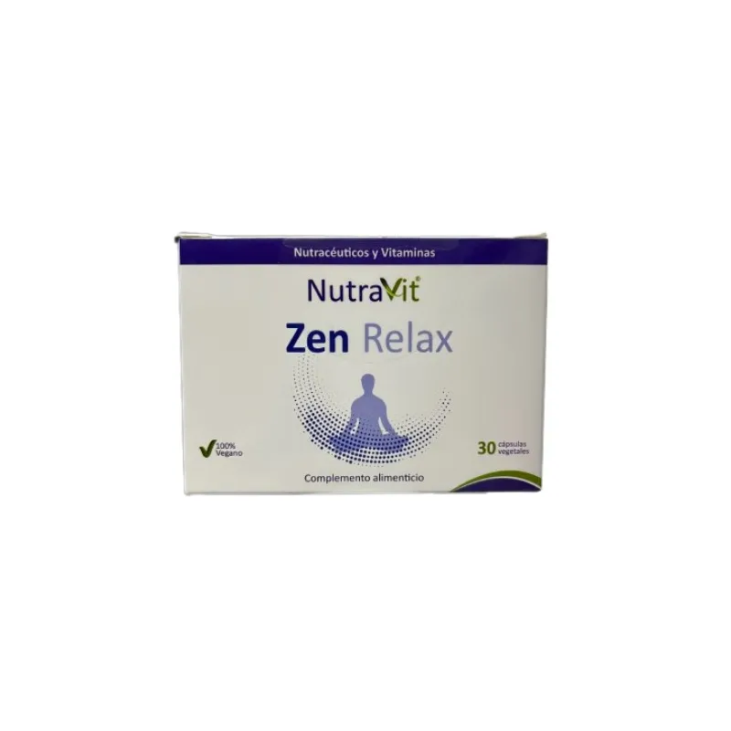 Zen relax 30 cápsulas, Nutravit