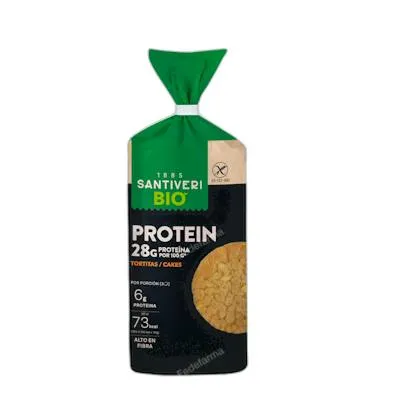 Tortitas protein BIO 100 g, Santiveri