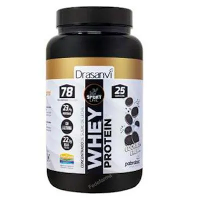 Whey protein conc. cookies and cream sport 750 g, Drasanvi Sport Live