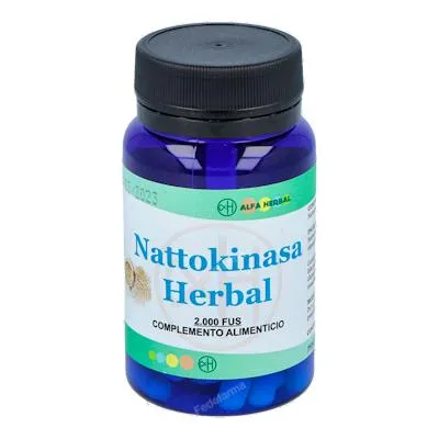 Nattokinasa 60 cápsulas, Alfa Herbal